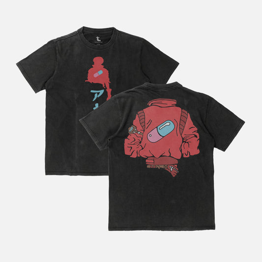 Neo-Tokyo Anime Motorcycle Jacket Graphic Tee