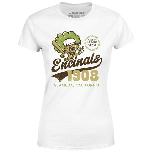 Alameda Encinals - California - Vintage Defunct Baseball Teams - Women's T-Shirt