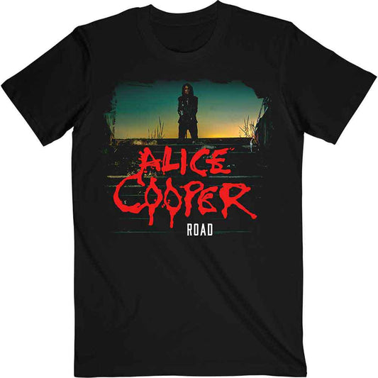 Alice Cooper Back Road T Shirt Black