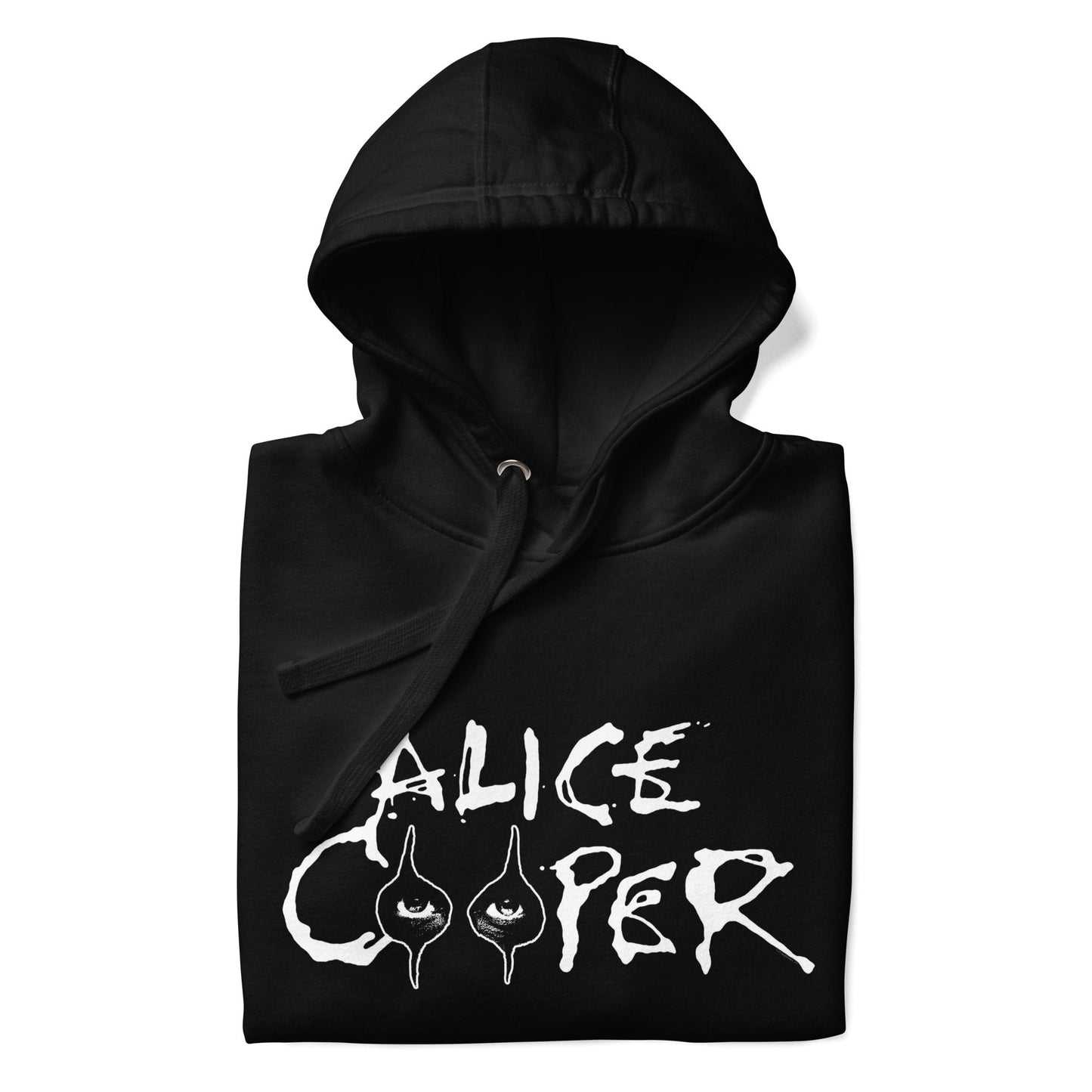 Alice Cooper Big Eyes Classic Mens Hoodie Black