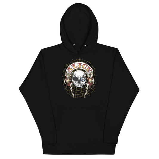 Alice Cooper One Eyed Skull Classic Mens HoodieBlack