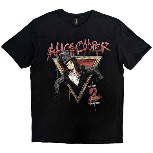 Alice Cooper Welcome to my Nightmare T Shirt Black