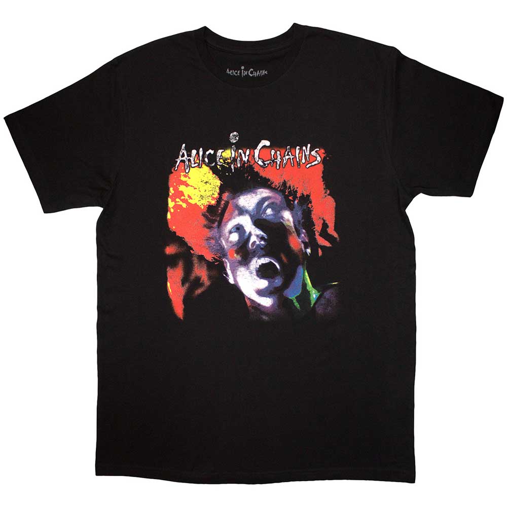 Alice In Chains Facelift Mens T Shirt Black