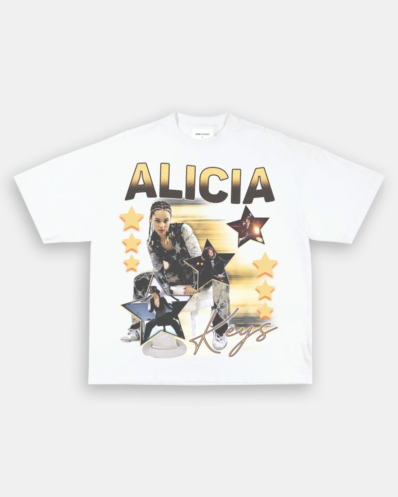 ALICIA KEYS TEE Style002