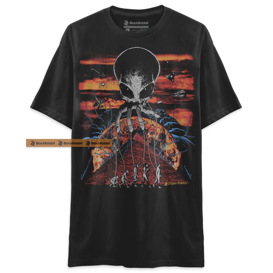 Alien Overlord UFO UAP Ancient Controller Unisex Classic T-Shirt