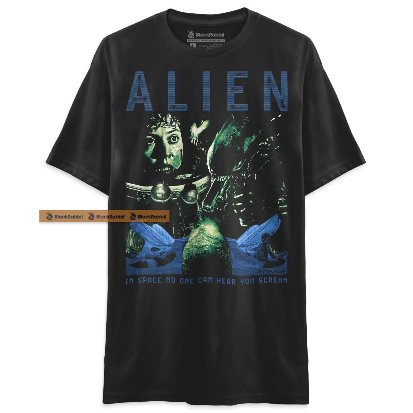 Alien In Space No Once Can Hear You Scream 1979 Retro Sci-Fi Horror Unisex Classic T-Shirt