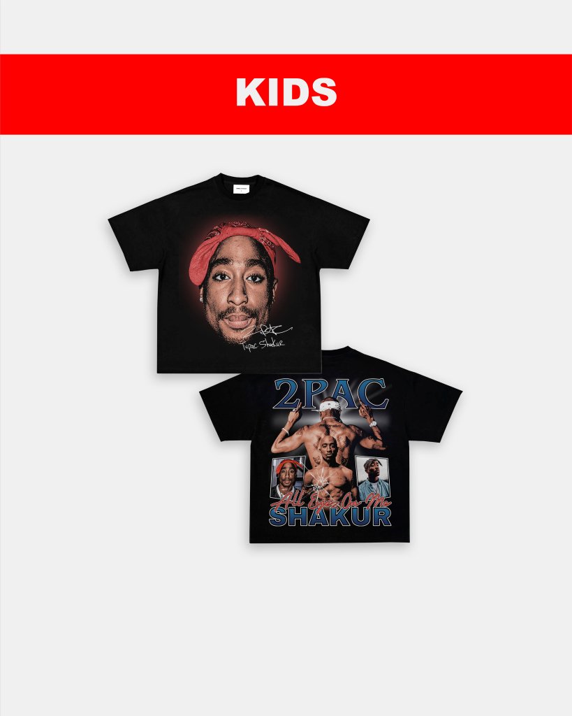 ALL EYEZ ON ME - KIDS TEE - [DS]