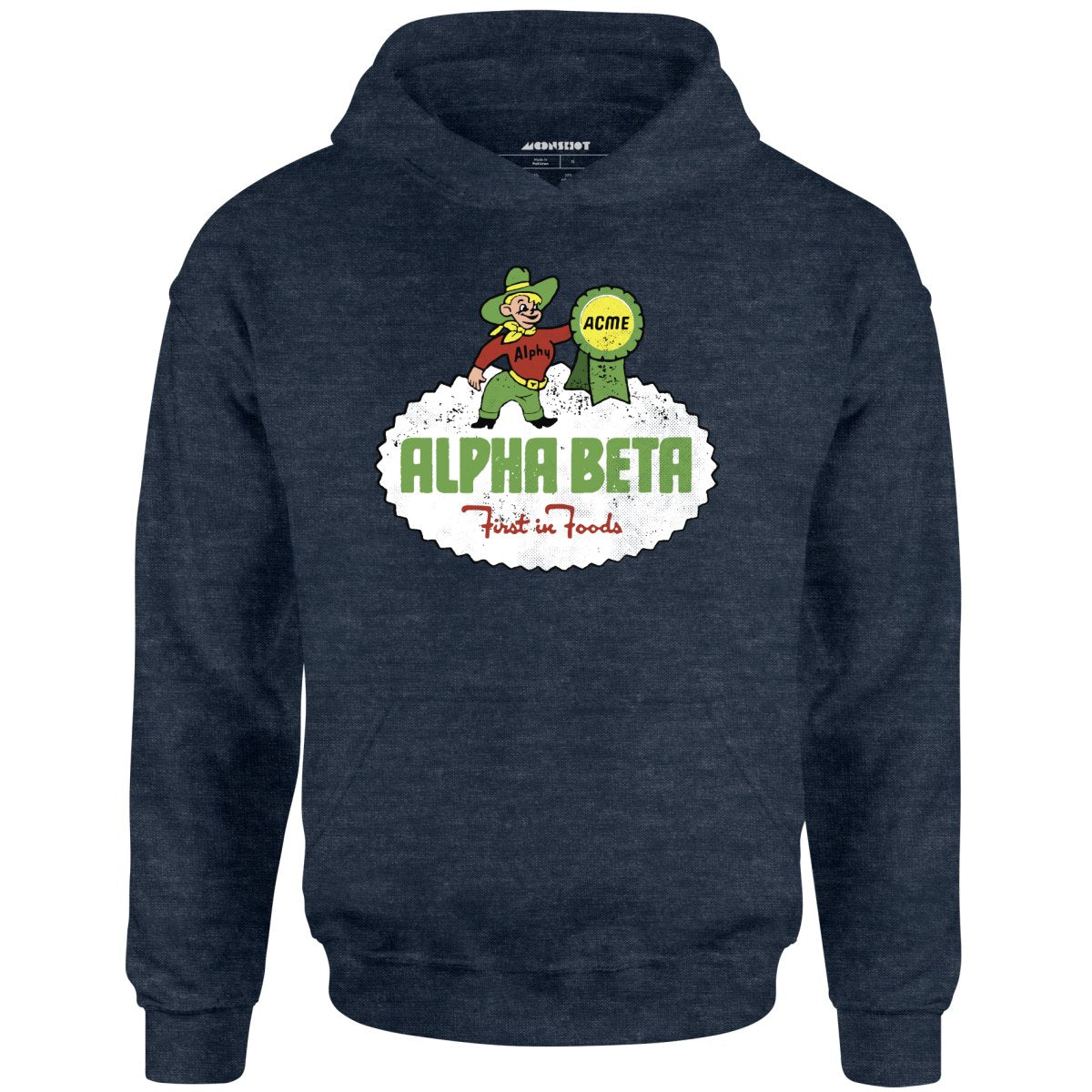 Alpha Beta Retro - Unisex Hoodie