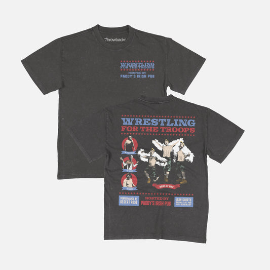 Wrestling for the Troops Always Sunny Graphic Tee