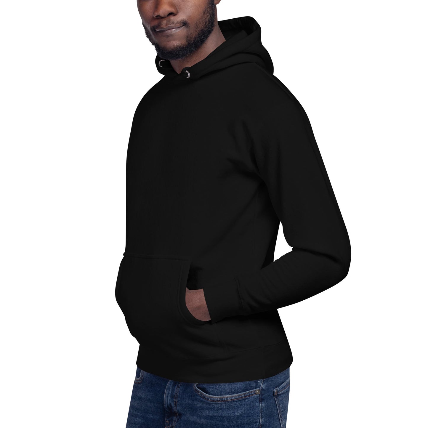 Andrea Bocelli Embroidered Mens Hoodie Black - clothing by TeeHivey.com (Image 4)
