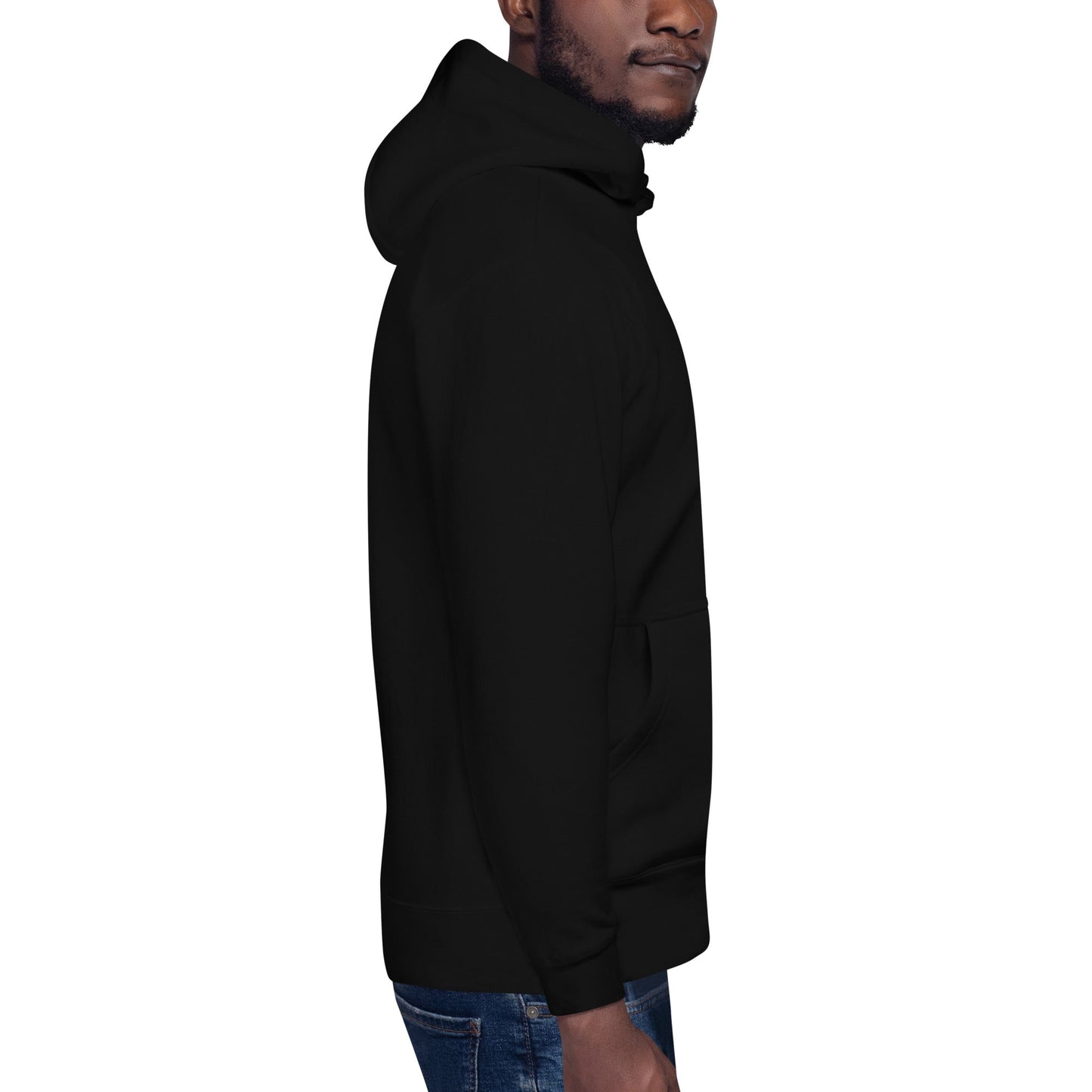 Andrea Bocelli Embroidered Mens Hoodie Black - clothing by TeeHivey.com (Image 5)