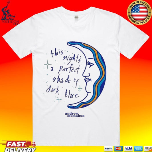 Andrew Mcmahon Jack’s Mannequin Dark Blue T-shirt