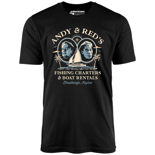 Andy & Red's Fishing Charters & Boat Rentals - Unisex T-Shirt