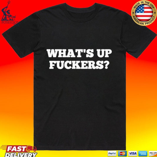 Angry Grandma What’s Up Fuckers Comfort T-shirt