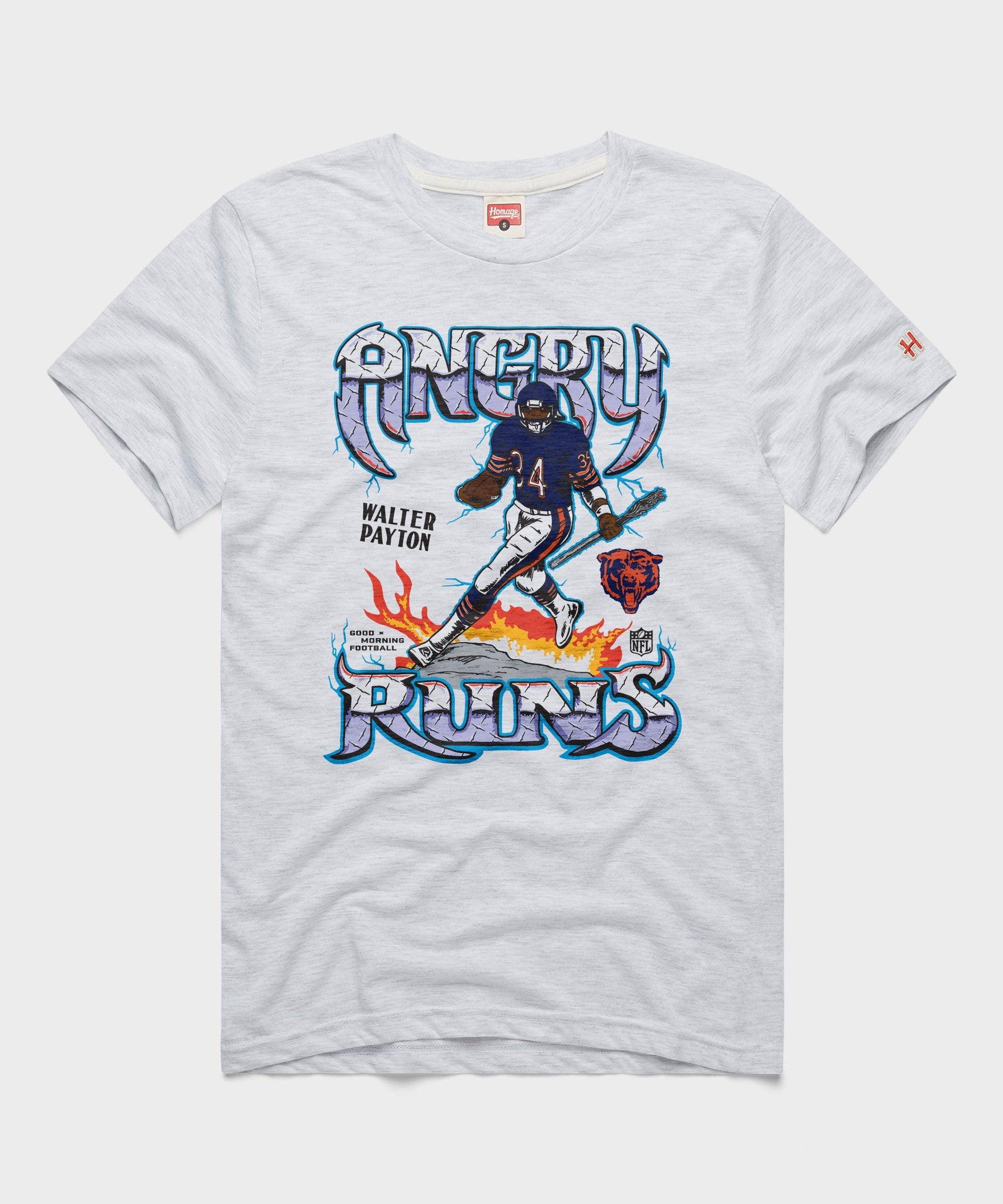 Angry Runs Bears Walter Payton