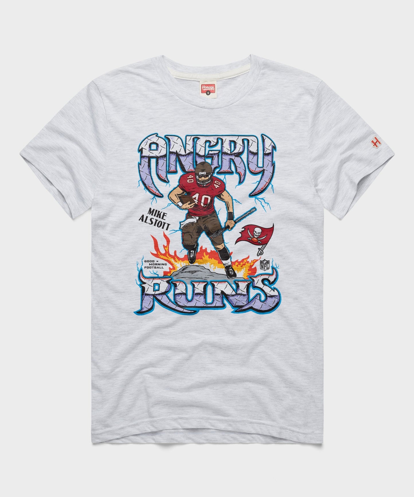 Angry Runs Buccaneers Mike Alstott