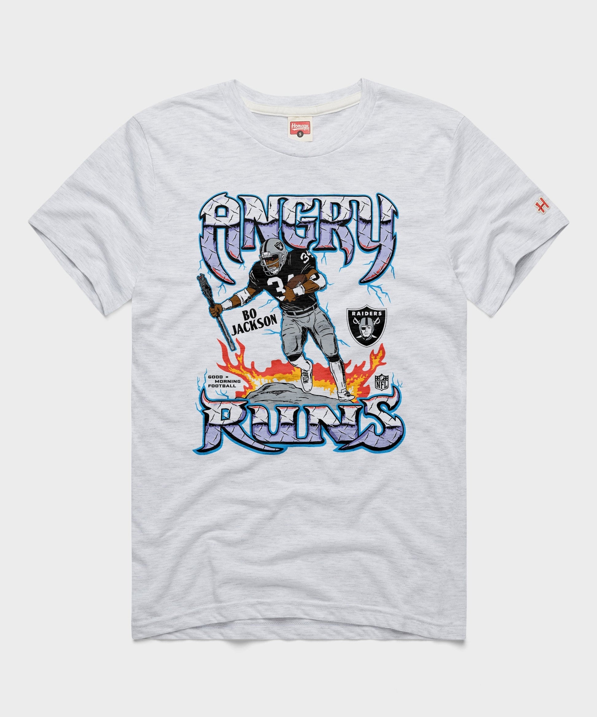 Angry Runs Raiders Bo Jackson