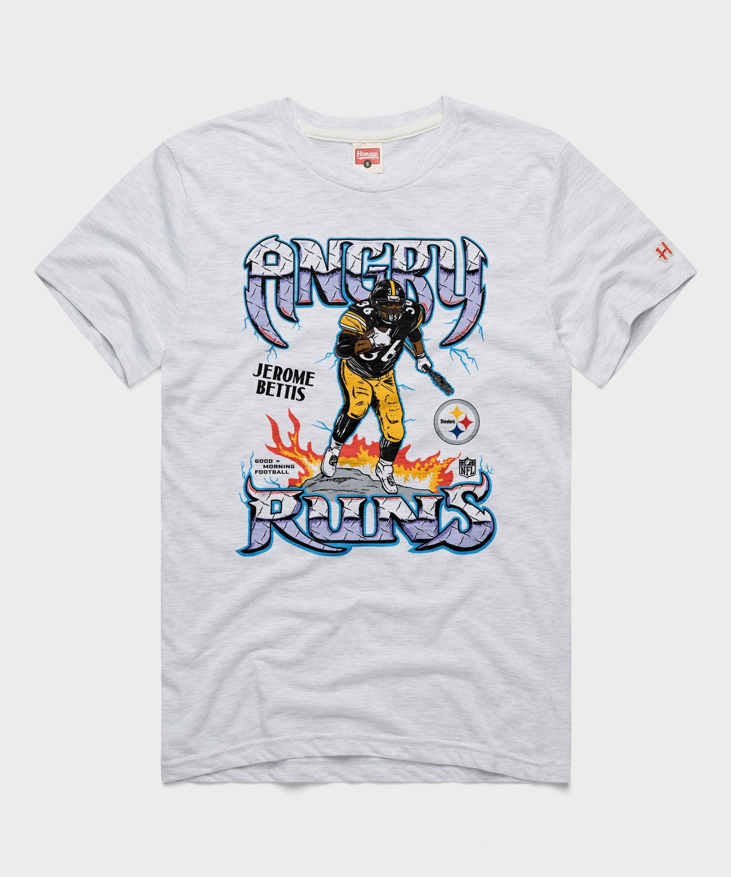 Angry Runs Steelers Jerome Bettis
