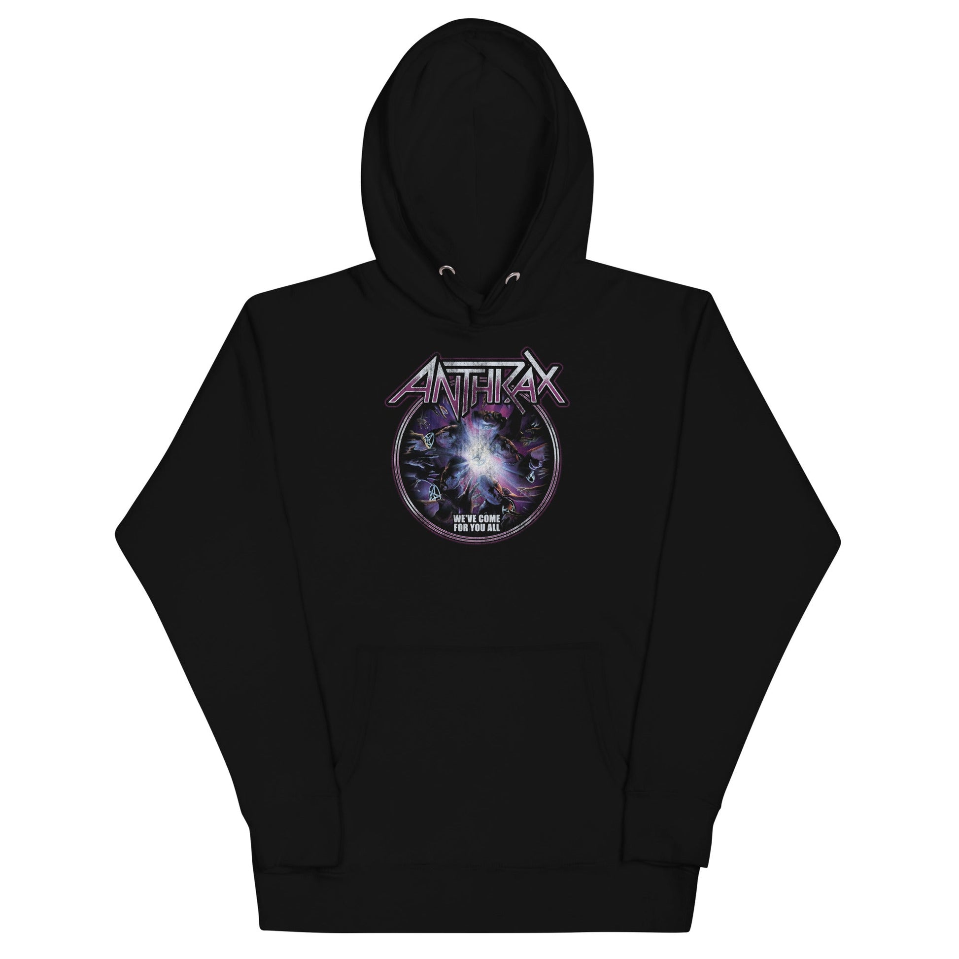 Anthrax We've Come For You All Mens Hoodie Black - clothing by TeeHivey.com