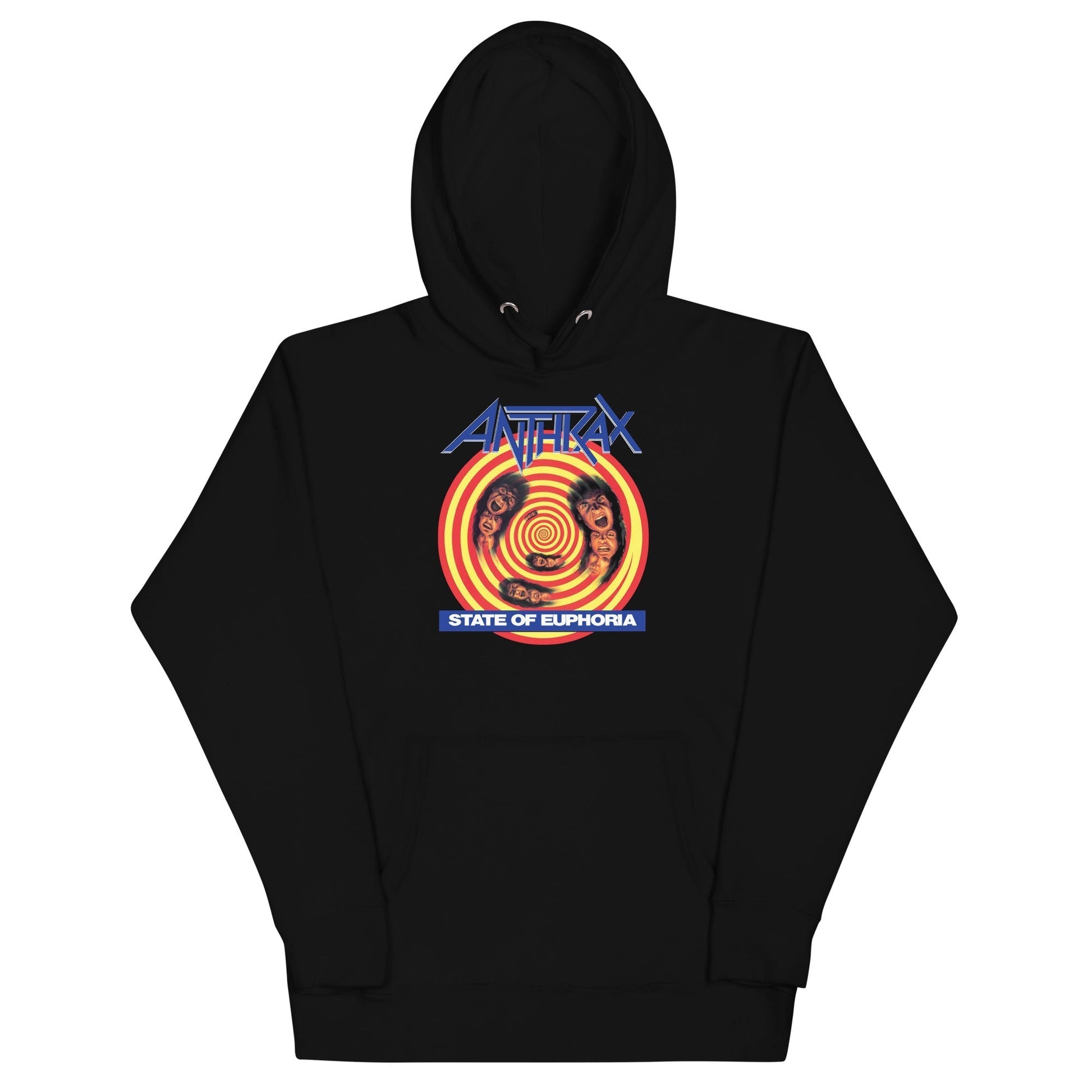 Anthrax State Of Euphoria Mens Hoodie Black - clothing by TeeHivey.com
