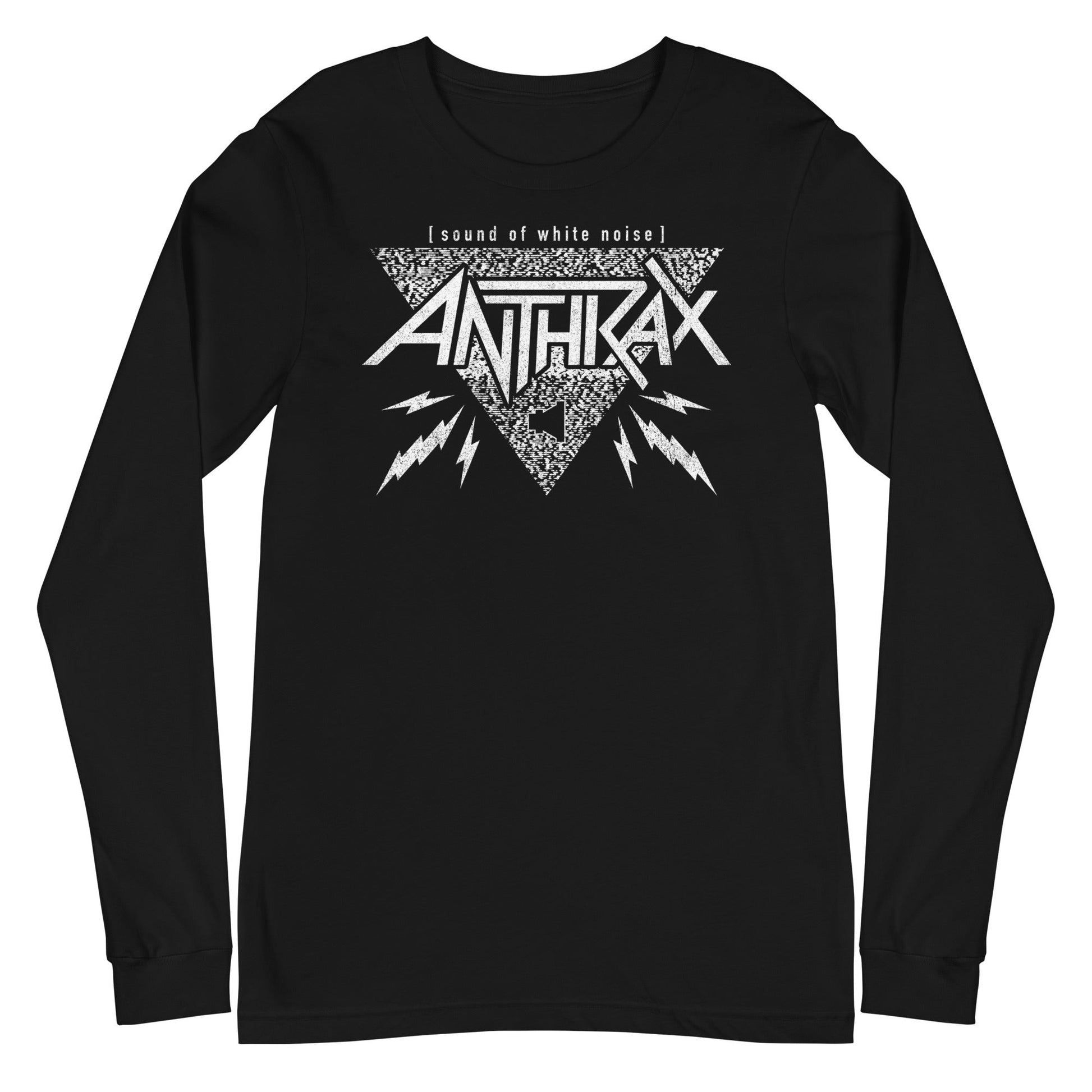 Anthrax Sound Of White Noise Mens Long Sleeve T Shirt Black - clothing by TeeHivey.com
