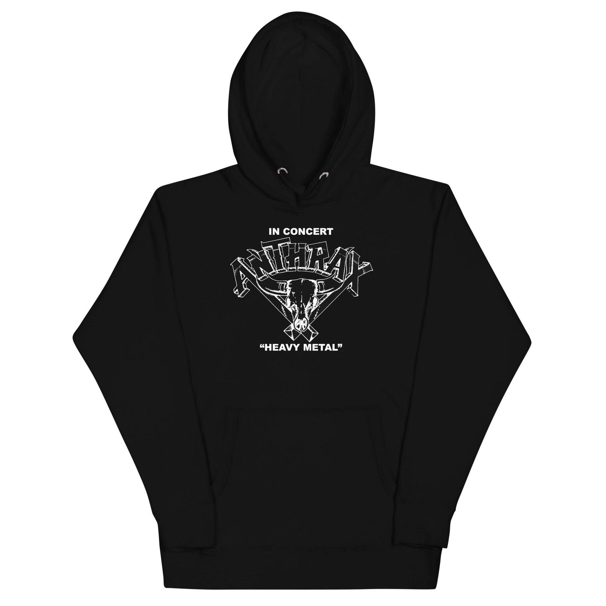 Anthrax Heavy Metal Mens Hoodie Black - clothing by TeeHivey.com