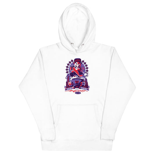 Anthrax New York 81 Classic Mens Hoodie White