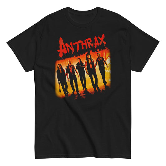 Anthrax Slanted Band Mens T Shirt Black - clothing by TeeHivey.com