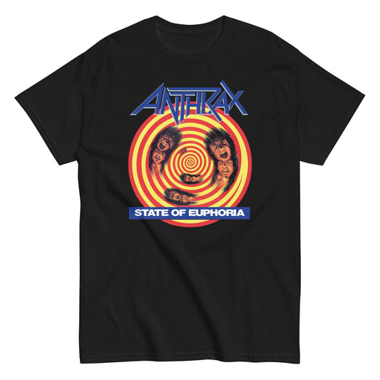 Anthrax State Of Euphoria Mens T Shirt Black - clothing by TeeHivey.com