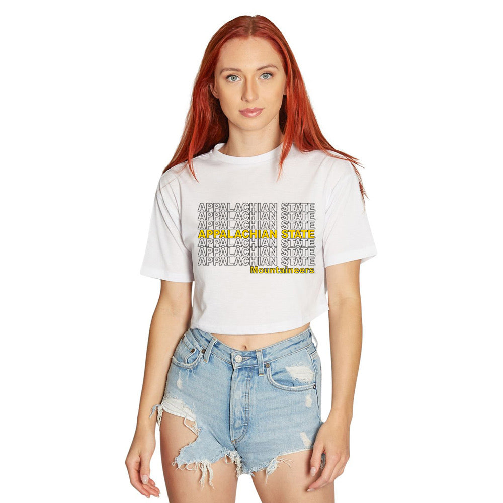 App State Repeat Womens Tee Shirt - clothing by TeeHivey.com (Image 2)