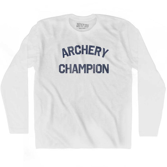 Archery Champion Adult Cotton Long Sleeve T-shirt Style002