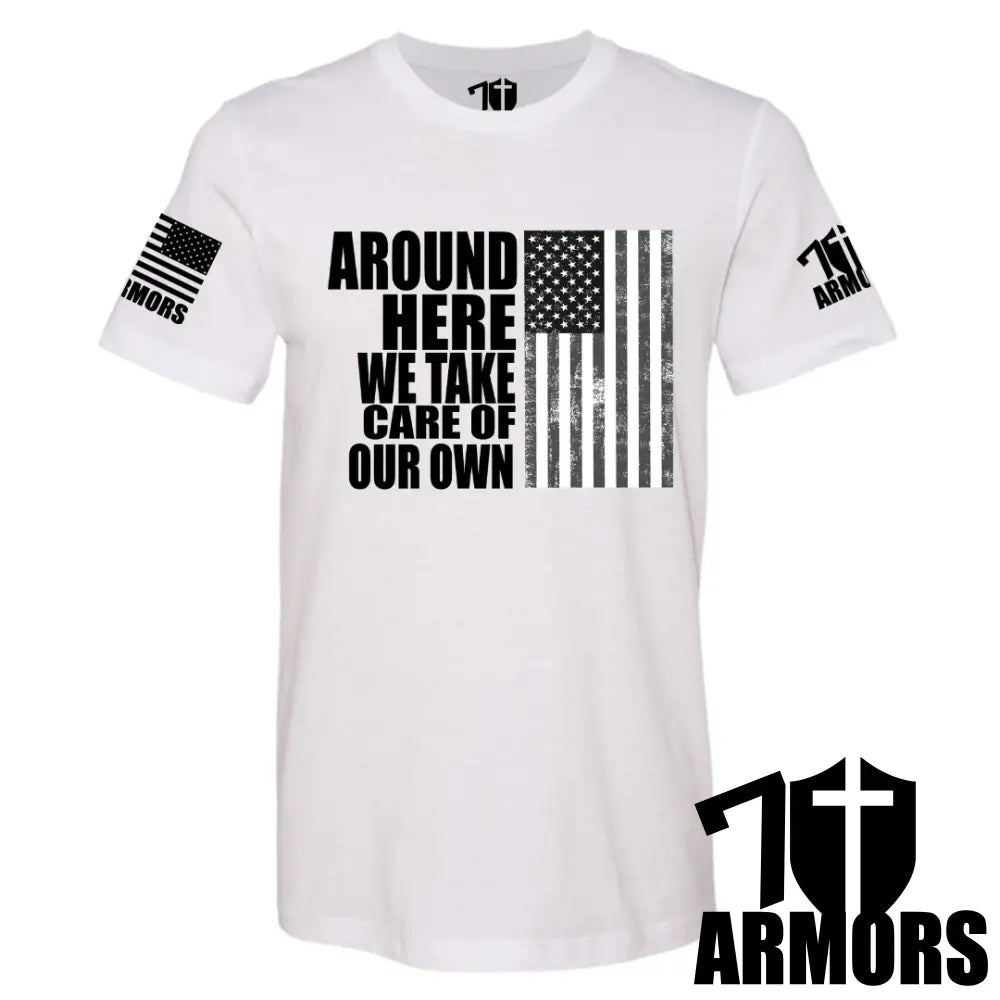 AROUND HERE T-SHIRT - clothing by TeeHivey.com (Image 1)