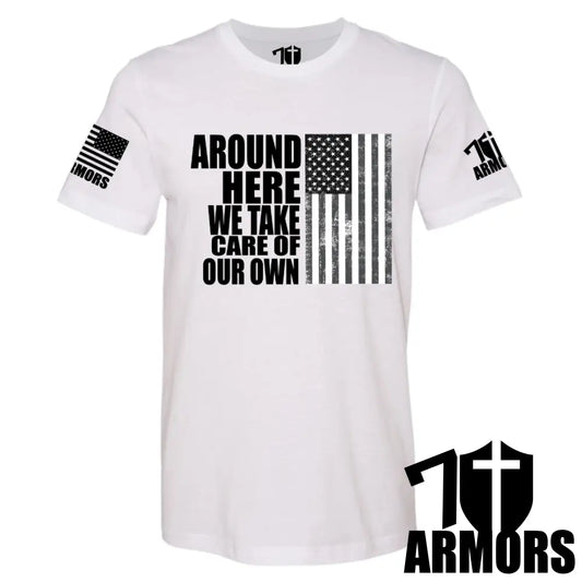 AROUND HERE T-SHIRT - clothing by TeeHivey.com (Image 1)