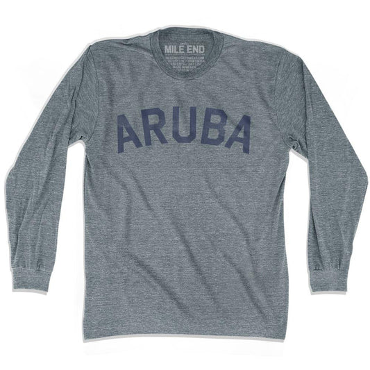 Aruba City Vintage Long Sleeve T-shirt