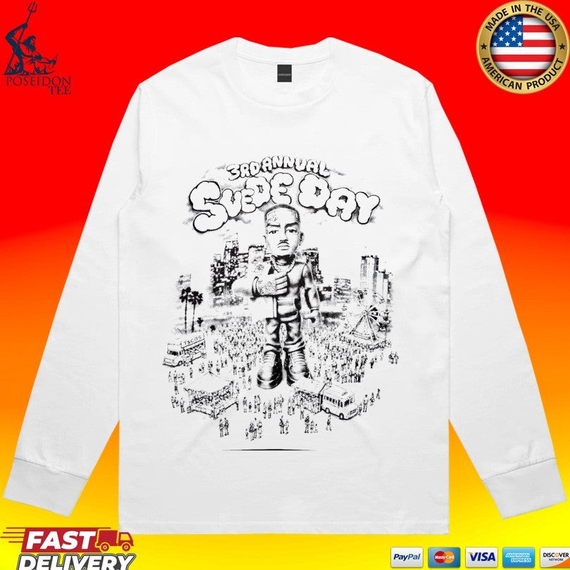Asaali 3rdanngala Suede Day T-shirt