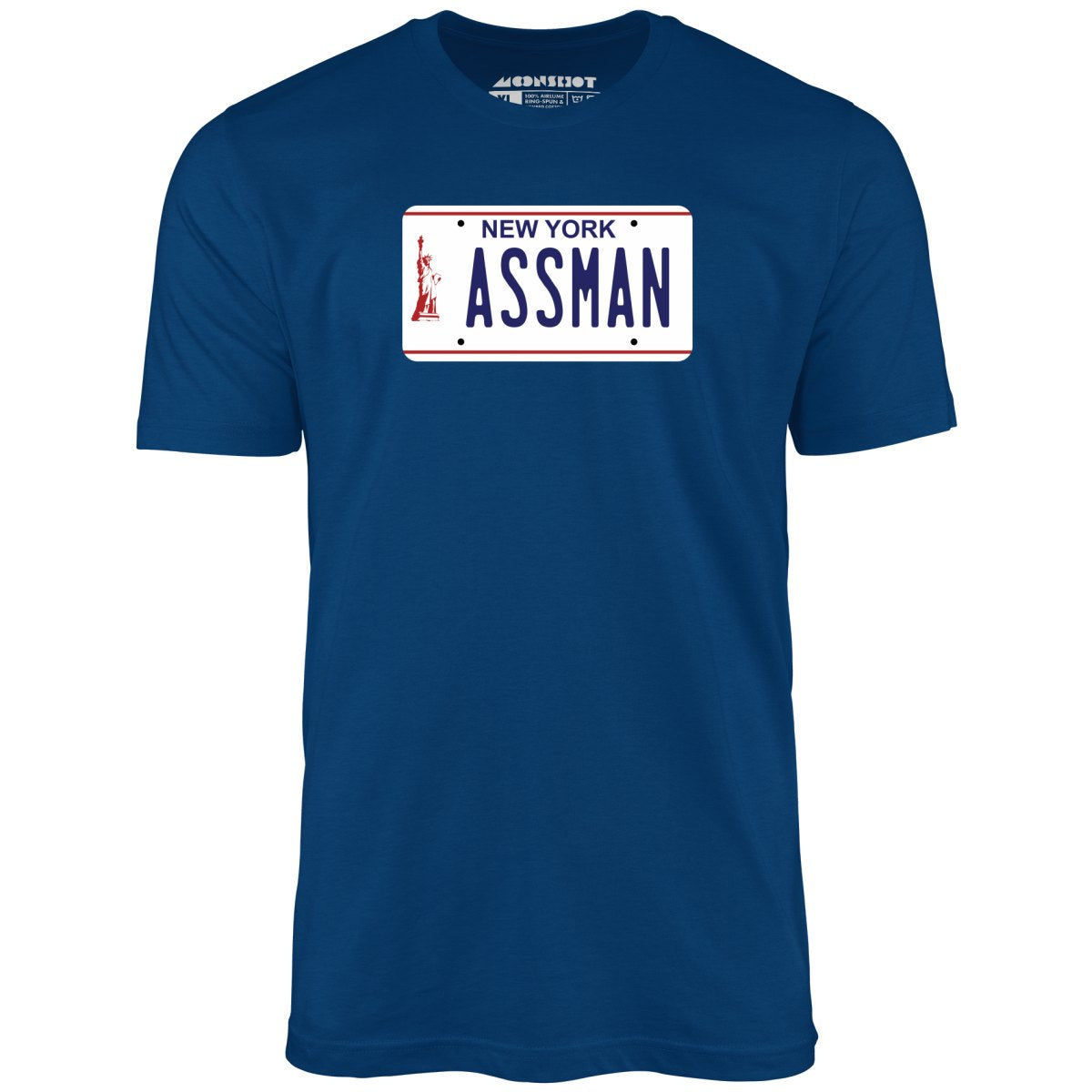 Assman New York License Plate - Unisex T-Shirt