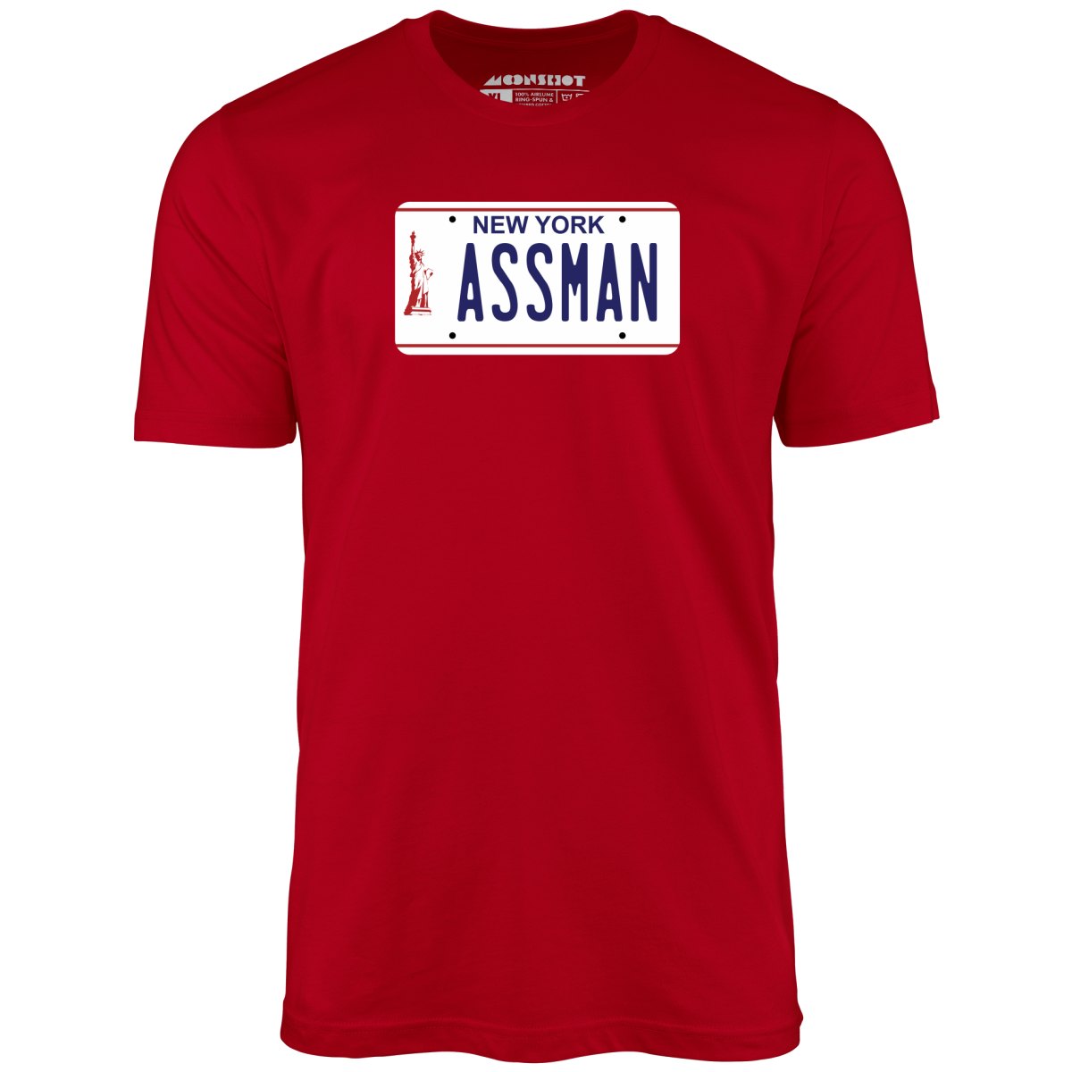 Assman New York License Plate - Unisex T-Shirt