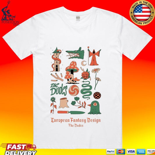 Astrofat The Dudes European Fantasy Design T-shirt