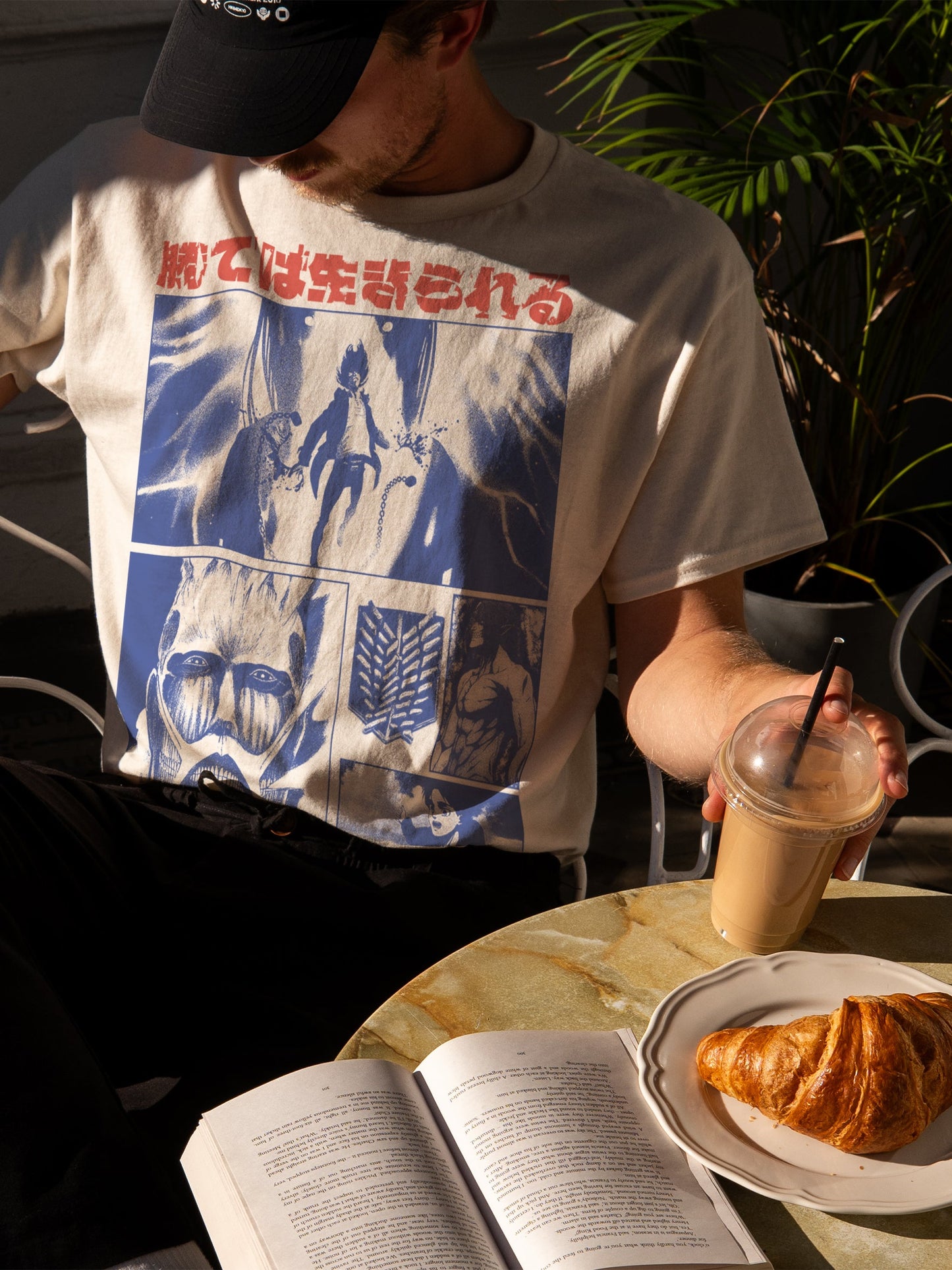 Titan Anime Streetwear Graphic Tee