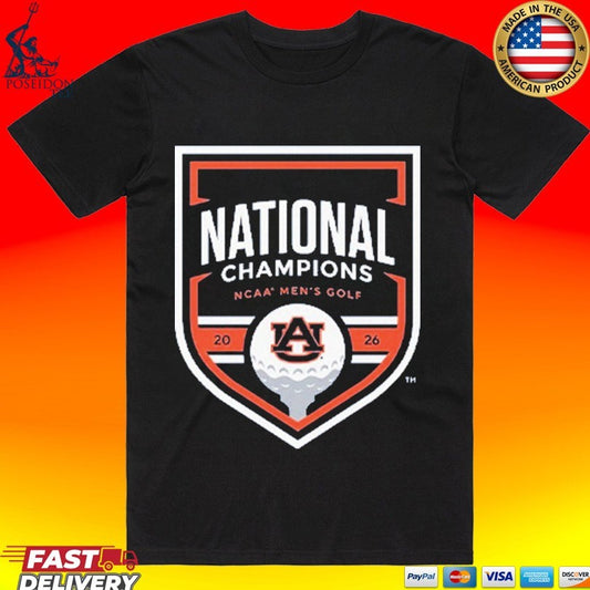 Auburn Tigers 2026 Ncaa Men’s Golf National Champions T-shirt