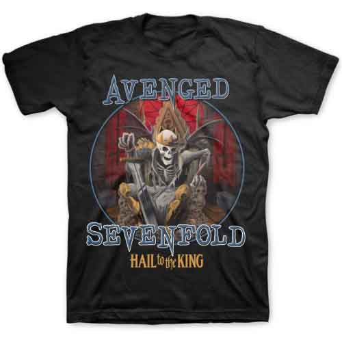 Avenged Sevenfold Deadly Rule T Shirt Black