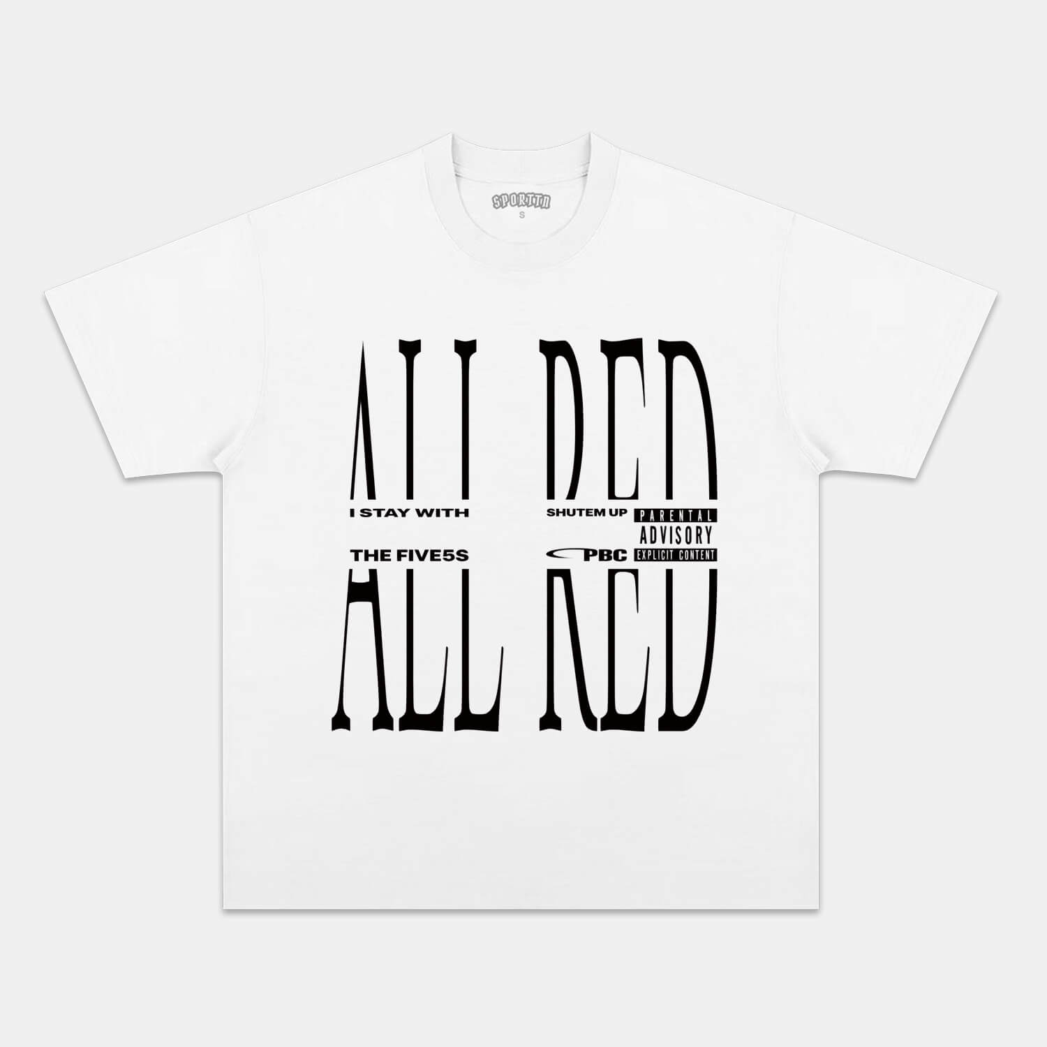PLAYBOI CARTI & ALL RED TEE Style001 - clothing by TeeHivey.com (Image 4)
