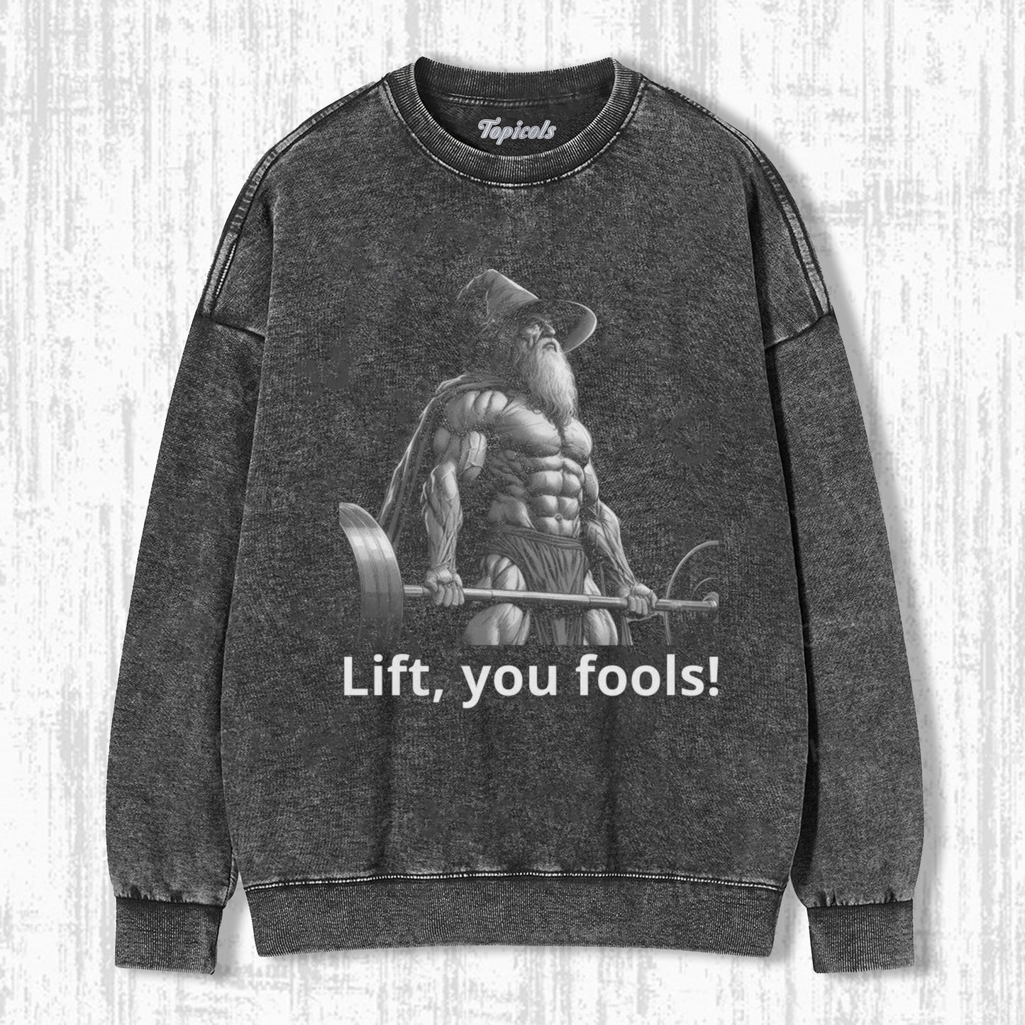 WIZARD FITNESS SWEATSHIRTS - clothing by TeeHivey.com (Image 2)