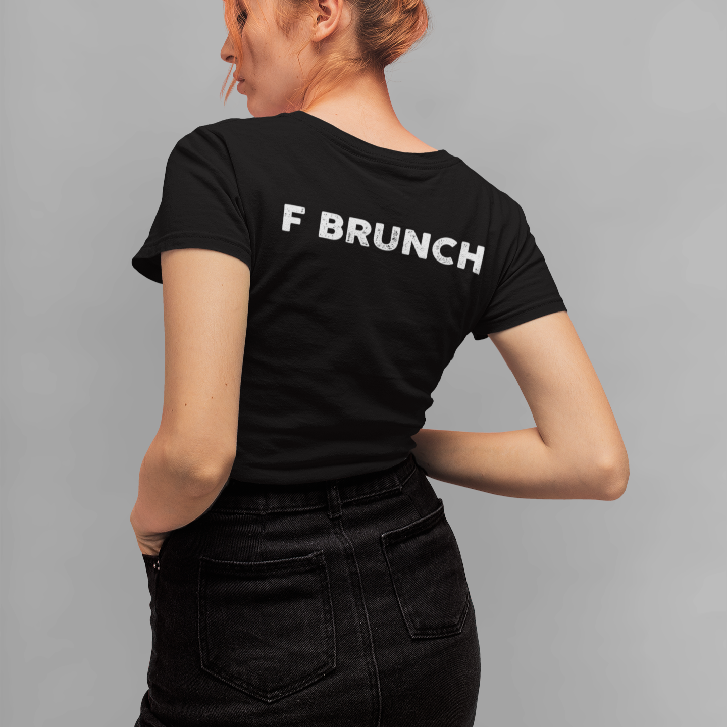 BACK PRINT F Brunch Unisex Tee
