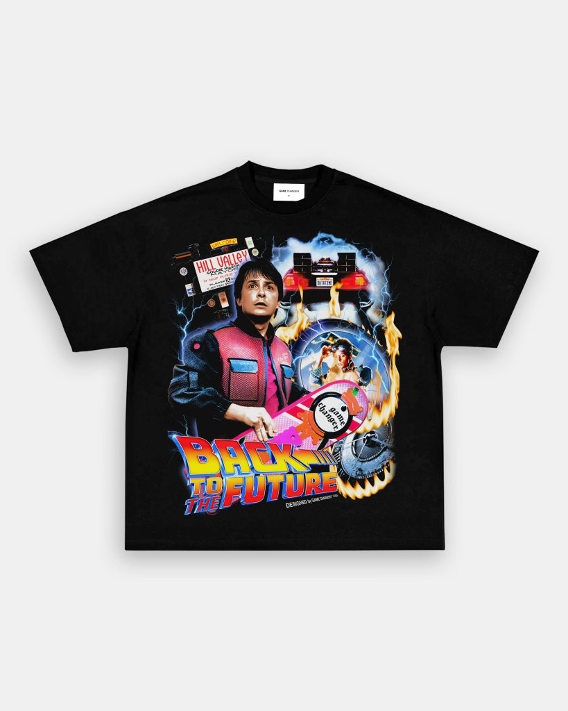 BACK TO THE FUTURE V3 TEE - clothing by TeeHivey.com (Image 1)