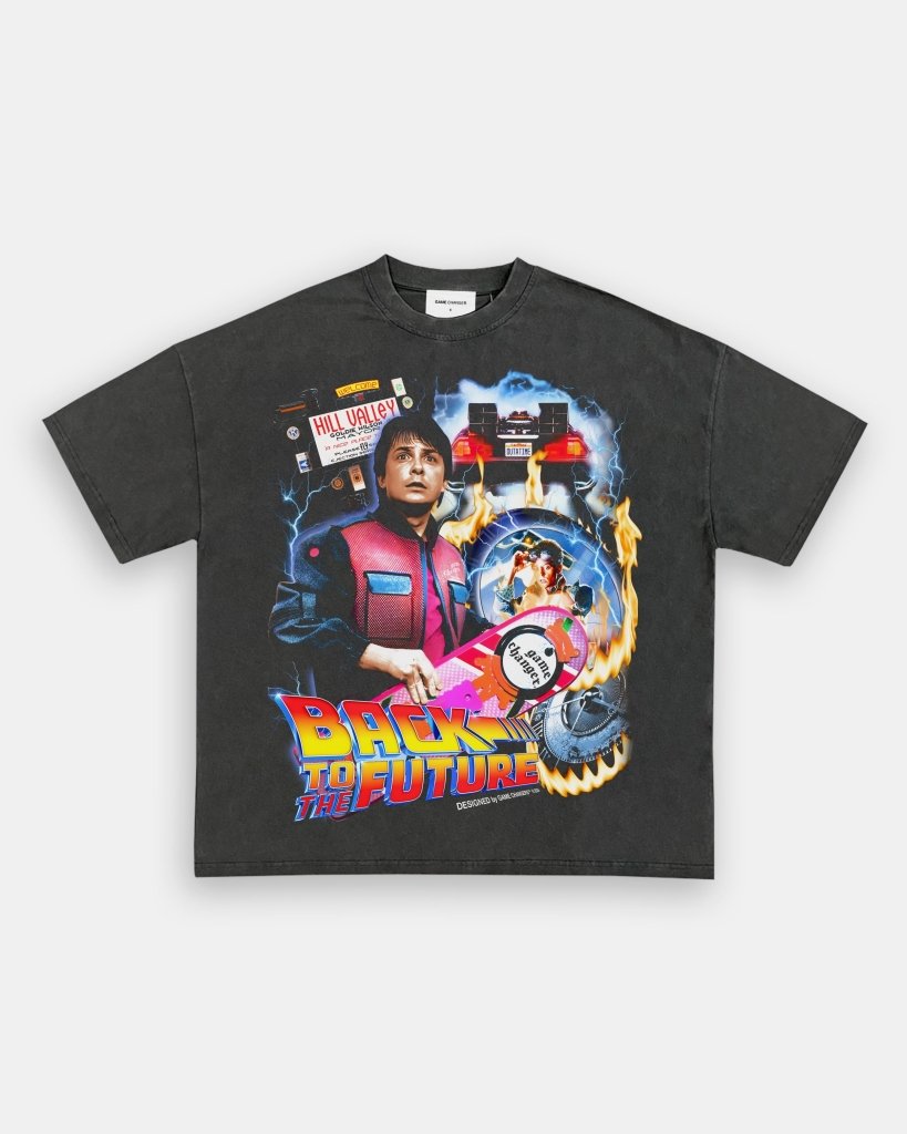 BACK TO THE FUTURE V3 TEE - clothing by TeeHivey.com (Image 4)