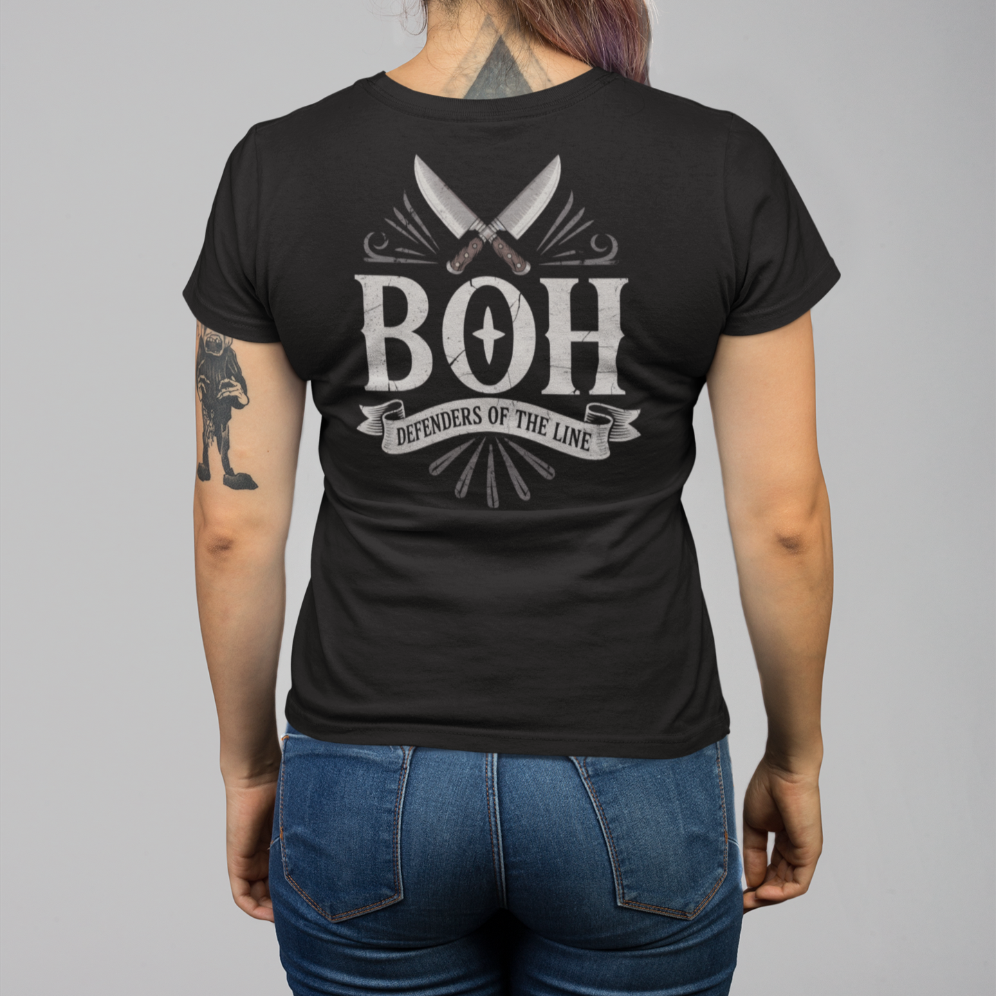 BACK PRINT BOH Unisex Tee