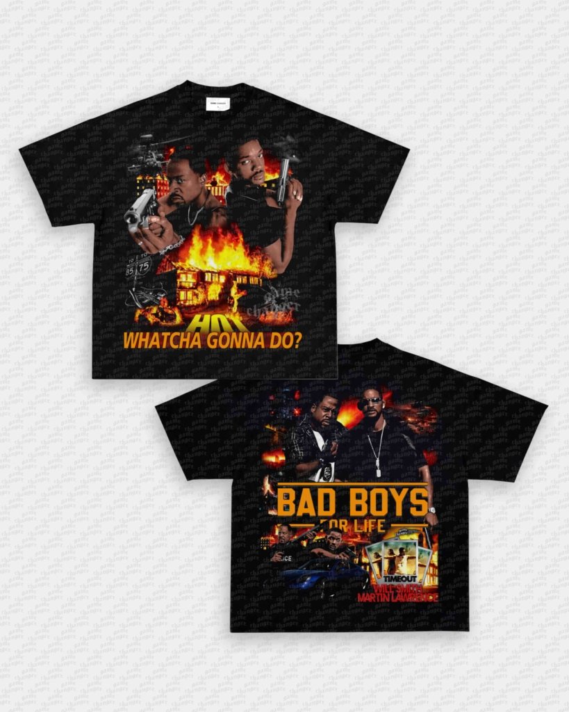 BAD BOYS FOR LIFE TEE - [DS] - clothing by TeeHivey.com (Image 3)