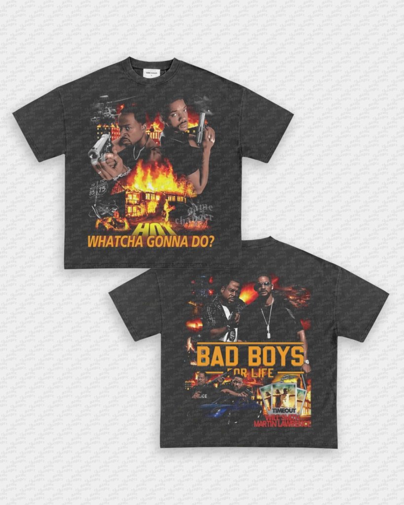 BAD BOYS FOR LIFE TEE - [DS] - clothing by TeeHivey.com (Image 2)