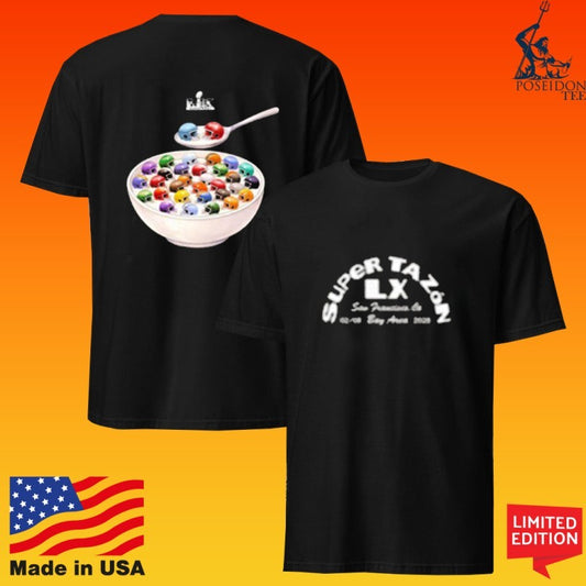 Bad Bunny X Super Tazon Cereal Bowl T-shirt